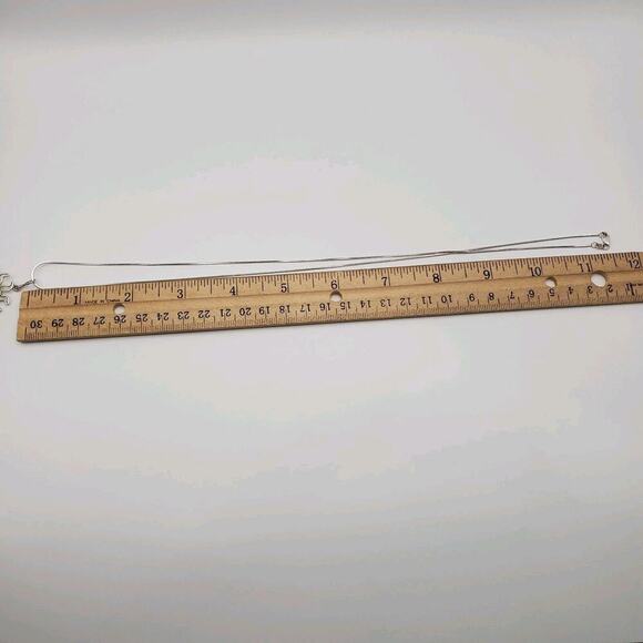 Sterling Silver Larimar Sun Moon Pendant 23" Snake Chain Necklace Made in Mexico - Picture 11 of 12